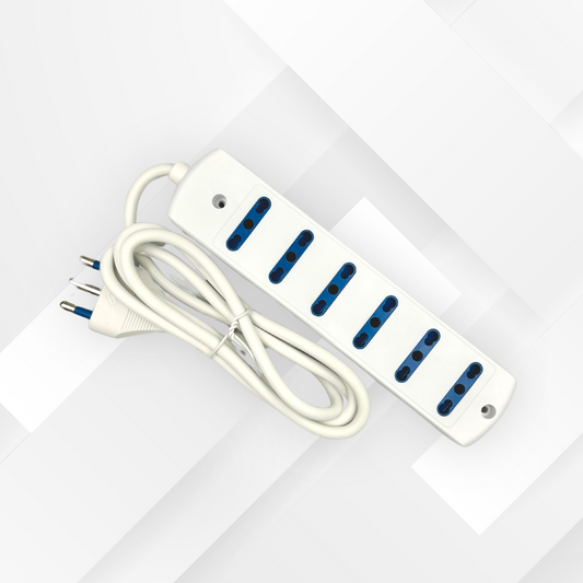 VECTOR ENERGIA | Multipresa 6 posizioni 10/16A cavo 1.5M VE020