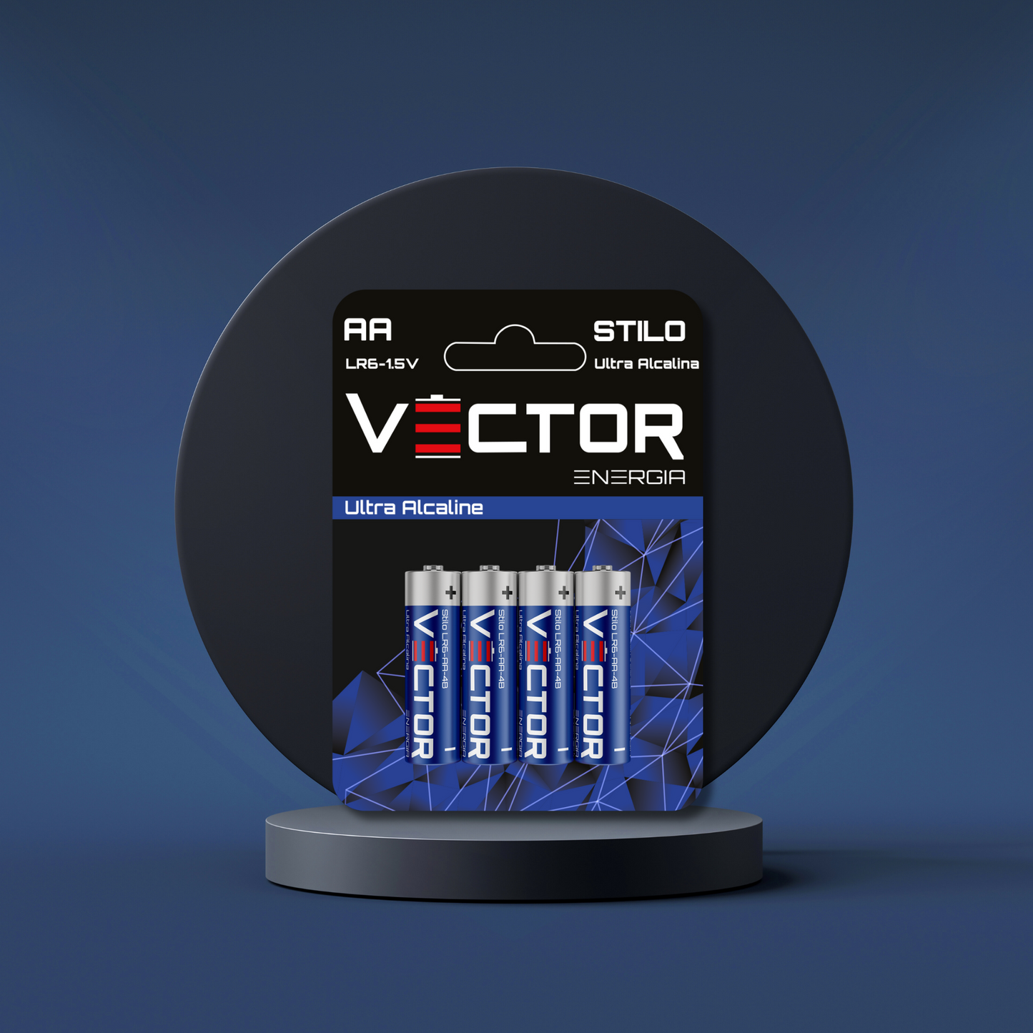 VECTOR ENERGIA | Pile Ultra Alcaline Stilo LR6-AA
