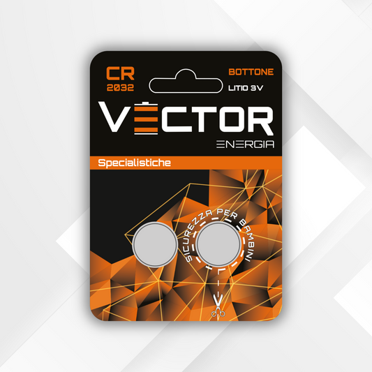 VECTOR ENERGIA | Pile Bottone CR2032 Litio 3V