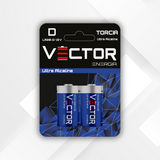 VECTOR ENERGIA | Pile Ultra Alcaline Torcia LR20-D