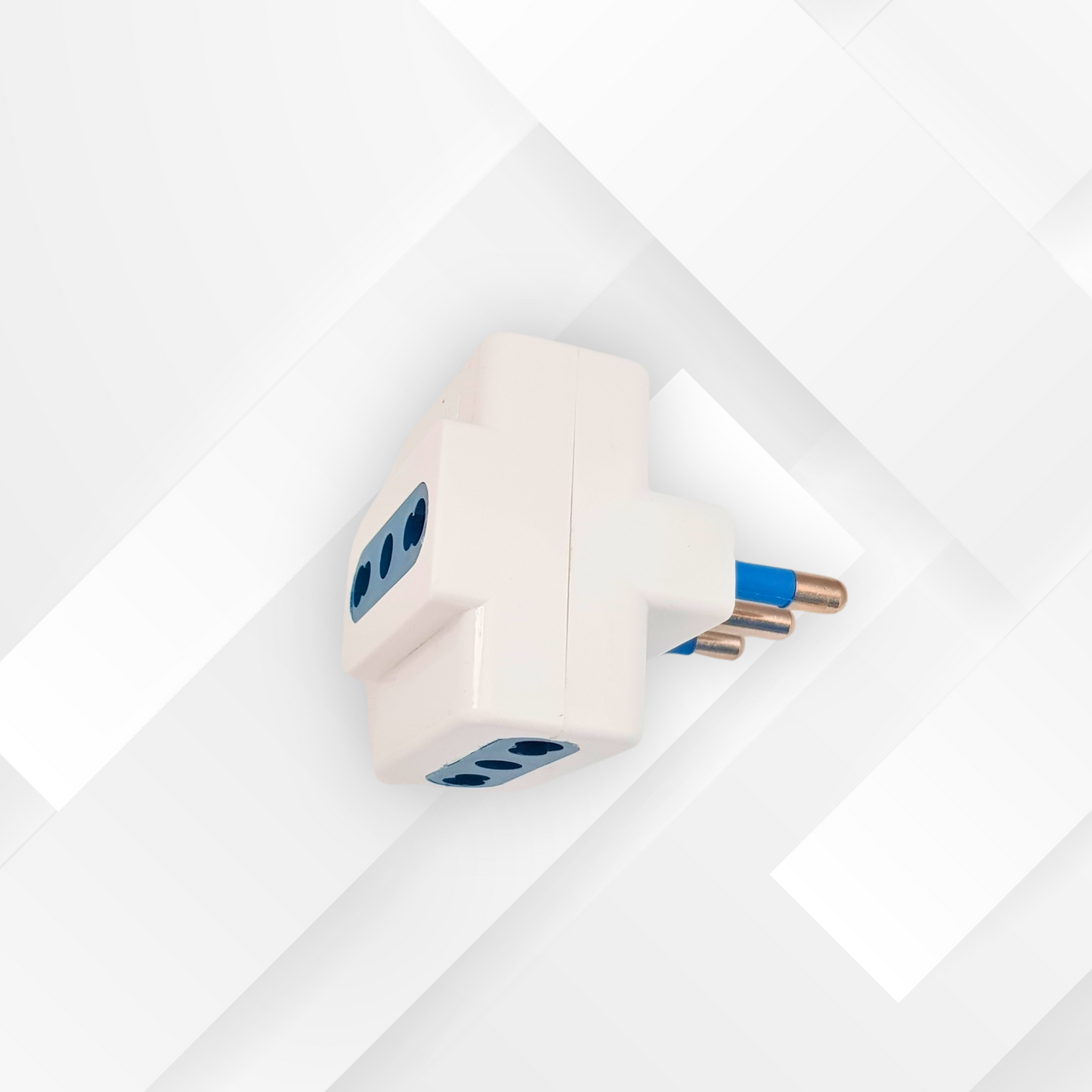 VECTOR ENERGIA | Adattatore Multiplo Spina 16A + 3 Prese bipasso 10/16A VE012