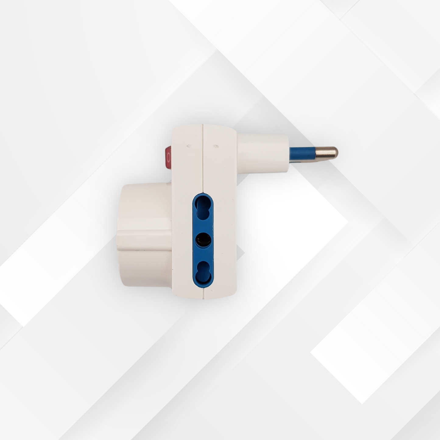 VECTOR ENERGIA | Adattatore con interruttore spina 16A + 3 prese 10/16A VE041