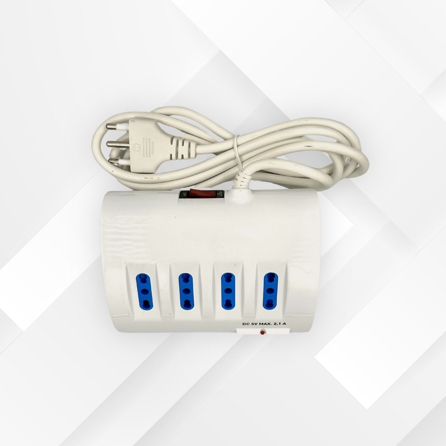 VECTOR ENERGIA | Multipresa da scrivania 6 posizioni 4 prese 10/16A + 2 Schuko + 2 USB VE045