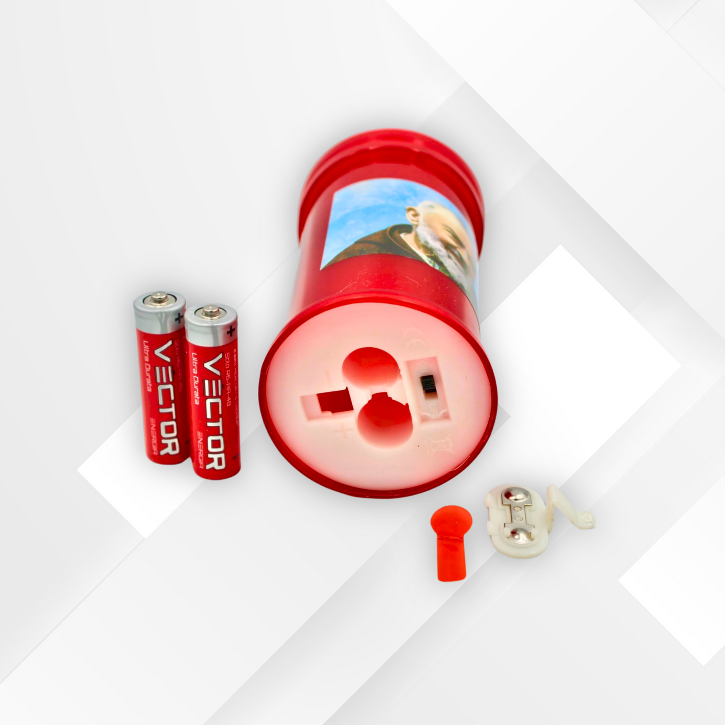 VECTOR ENERGIA | Lumino votivo elettrico rosso VELUM08