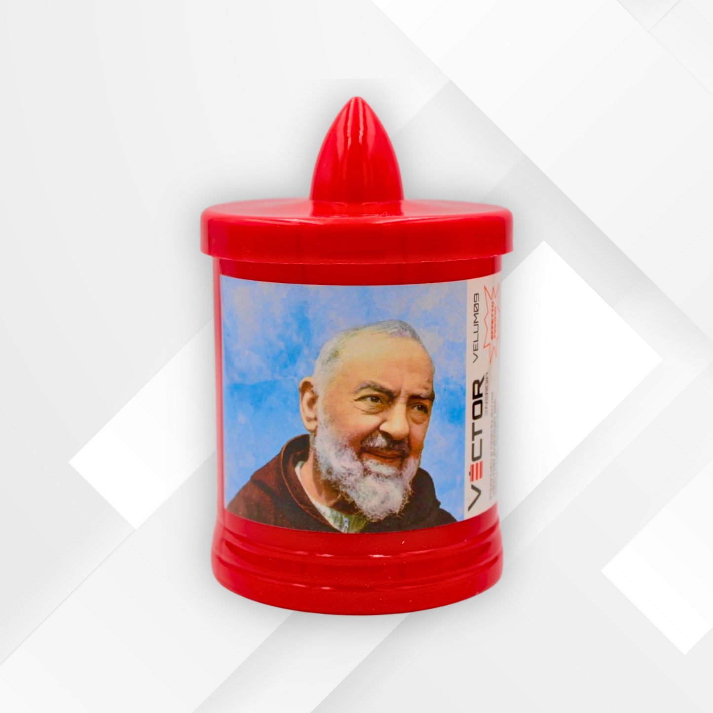 VECTOR ENERGIA | Lumino votivo elettrico rosso VELUM09