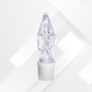 VECTOR ENERGIA | Lumino votivo elettrico Madonna 3D trasparente luce bianca VELUM15