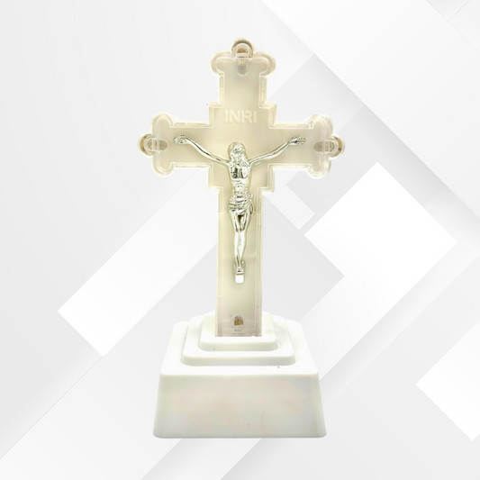 VECTOR ENERGIA | Lumino votivo elettrico CROCE con luci LED VELUM21